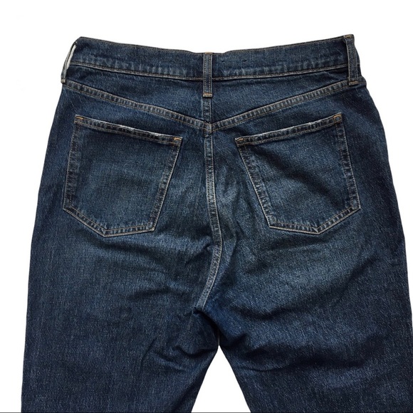 GAP mom jean high rise jeans size 29 dark wash - Picture 11 of 16